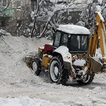АТП:  Уборка снега.