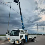 Михаил:  Аренда автовышки АГП 14