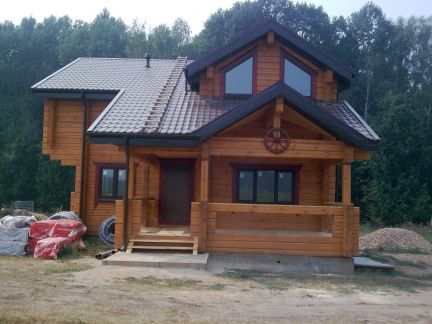 Бригада построит дома из клееного бруса
