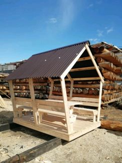 Построить баня с беседкой в красноярске