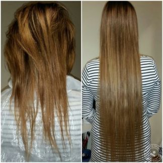 Елизавета Казанаева:  Наращивания волос