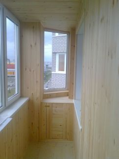 Обшивка балконов / остекление балконов / услуги барнаул.