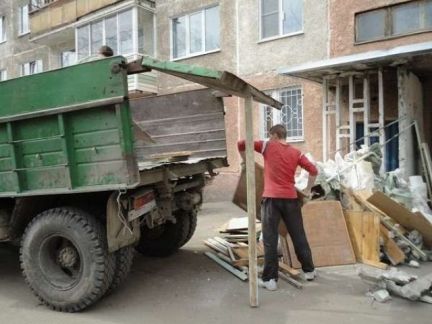Азамат:  Вывоз мусора на вездеходе