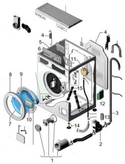 Parts:  Ремонт, диагностика стиральных машин