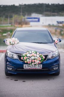 Эльзара:  Свадебные украшения на машин