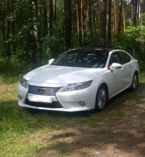 Lexus es 250 белый перламутр