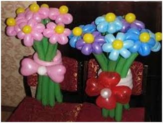 Максим:  Цветы из шариков