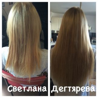  Кератиновое выпрямление, Наращивание волос