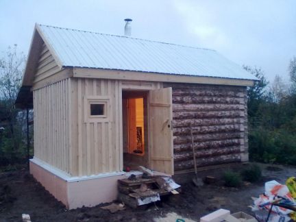 Построить баню из бревна пермь