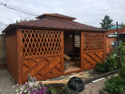 Построить баню из бруса в омске