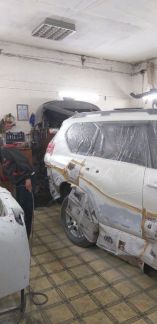 Покраска кузова и ремонт авто в Челябинске. Покраска капота, крыльев и дверей локально