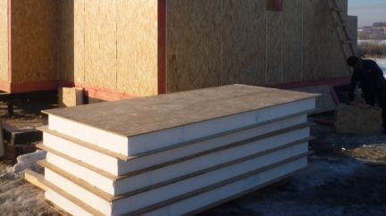 Сип панели (sip) 2500х1250х224 Челябинск