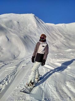 Маргарита:  Инструктор по сноуборду