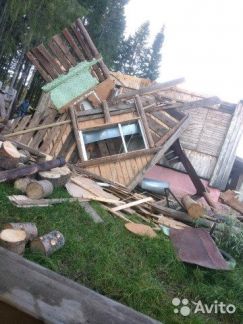 Сергей:  Демонтаж старых деревянных домов и построек