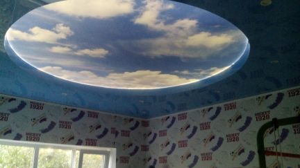 Оксана:  Бесшовные натяжные потолки из Бельгийского полотна