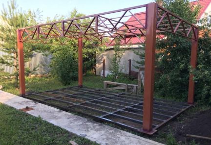 Построить беседку на даче в самаре