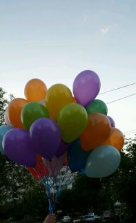  Воздушные шары с гелием