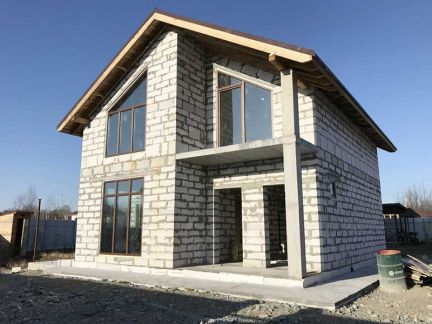 Бригада построить дом из газобетона