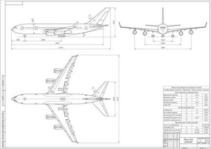 Ssj 100 чертеж