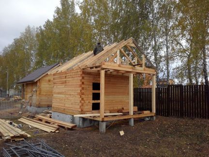 Построить баню из бревна пермь