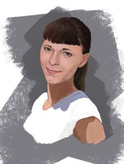 Юлия Преснякова:  Цифровой портрет по фото