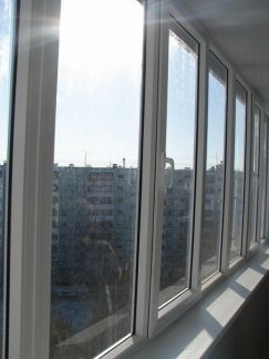 Наши работы: фото лоджий.