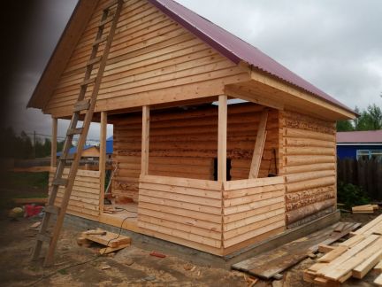 Построить баню в кунгуре