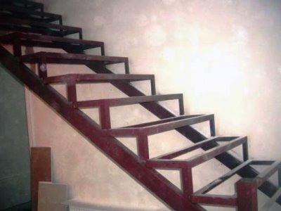 Бриллиант Сибири:  Металлические лестницы. Сварочные работы