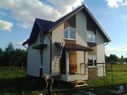 Бригада построит дом из сип панелей