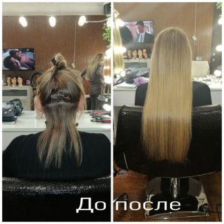 Где можно наростить волосы