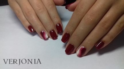 Маникюр шеллак shellac гель лак