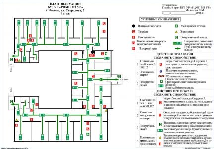 План эвакуации ижевск