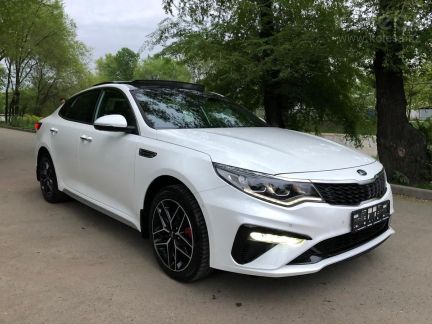 Kia Optima k5 gt белая