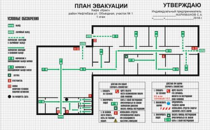 План эвакуации тюмень