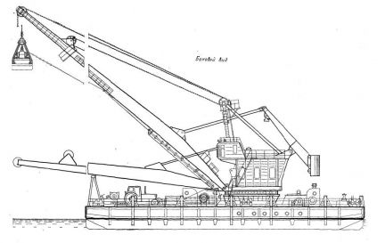 Плавкран 100 тонн черноморец характеристики чертежи