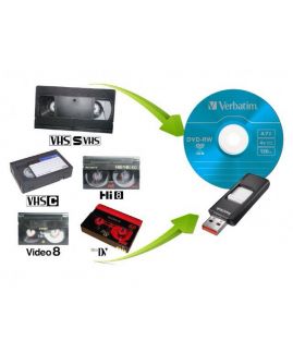 KIPOB:  Оцифровка кино-фотолёнки, Любых видеокассет