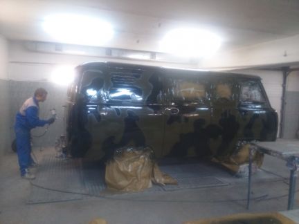 Покраска кузова и ремонт авто в Челябинске. Покраска капота, крыльев и дверей локально