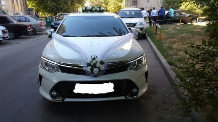 Карп:  Прокат аренда автомобиля на свадьбу Toyota Kamry