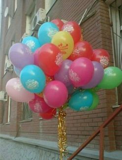 Елена:  Оформление воздушными шарами