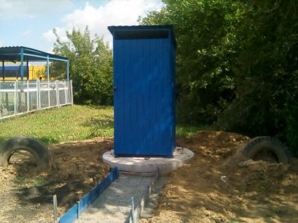 Построить туалет на даче в омске