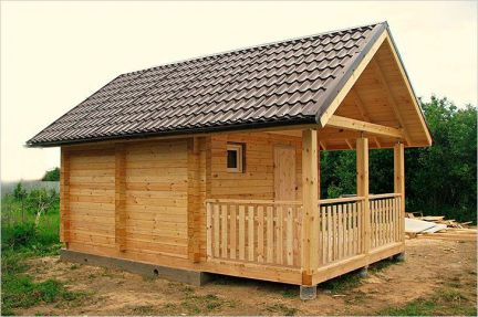 Построить баню из бруса в омске