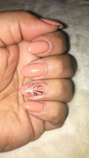 Маникюр/шеллак, укрепление натурального ногтя