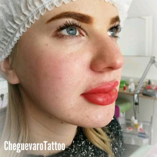Перманентный макияж губы брови цены