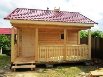 Построить баню из бруса в омске