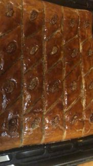Пахлава с орехами и медом простой рецепт пошаговый