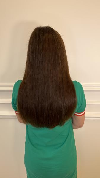 Оксана:  Наращивание волос