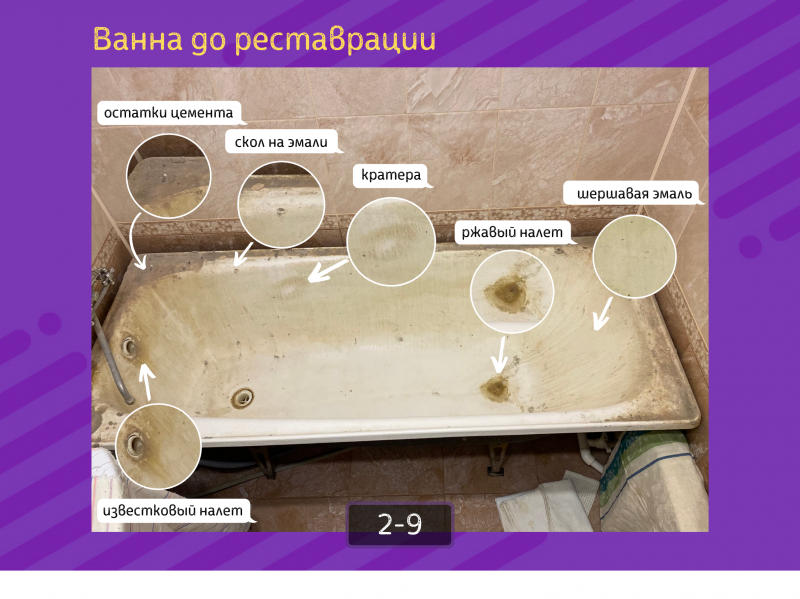Виктор:  Восстановление старых ванн