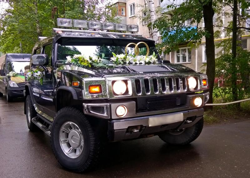 Машина на свадьбу Hammer H2 в Ярославле