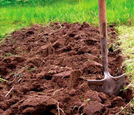 Вспашка земли