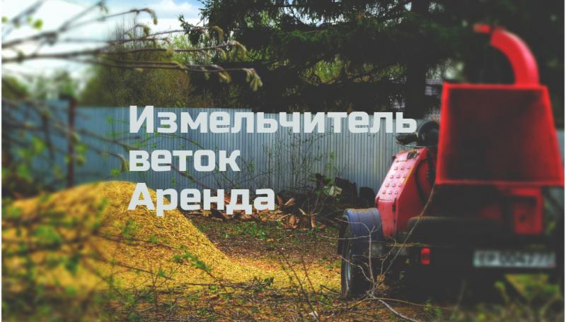 Обрезка Деревьев:  Измельчитель дробилка веток в аренду в Домодедово